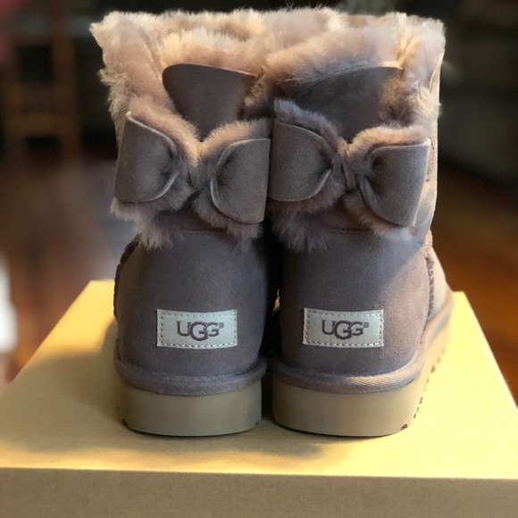 UGG Naveah Mini Bow Boots 1012808 W/SGAM - Picture 4 of 8